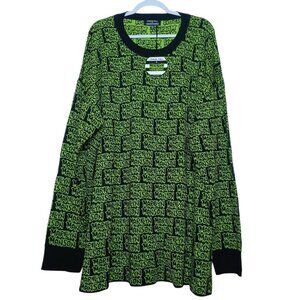 Dolls Kill x Marilyn Manson Sweater Oversized Crew Neck UNRELEASED Size 3X NEW